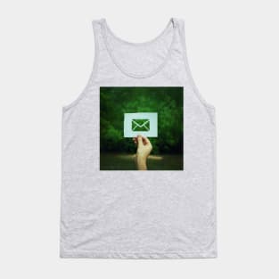 holding message icon Tank Top